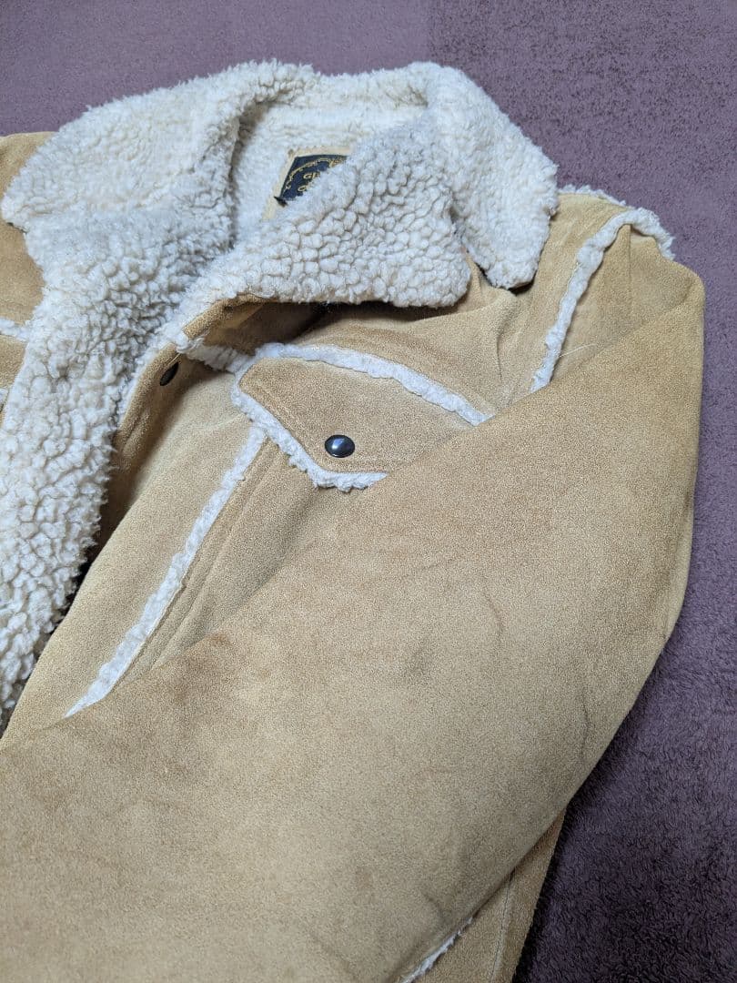 ★貴重40Ｌサイズ★大人気ヴィンテージスエードボアジャケット