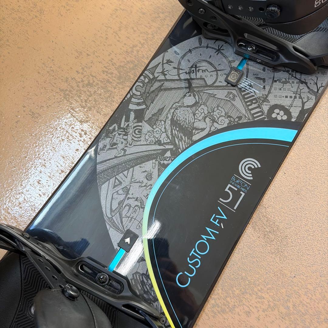 大人気万能ボード！ BURTON CUSTOM FV 151 ダブルキャンバー！