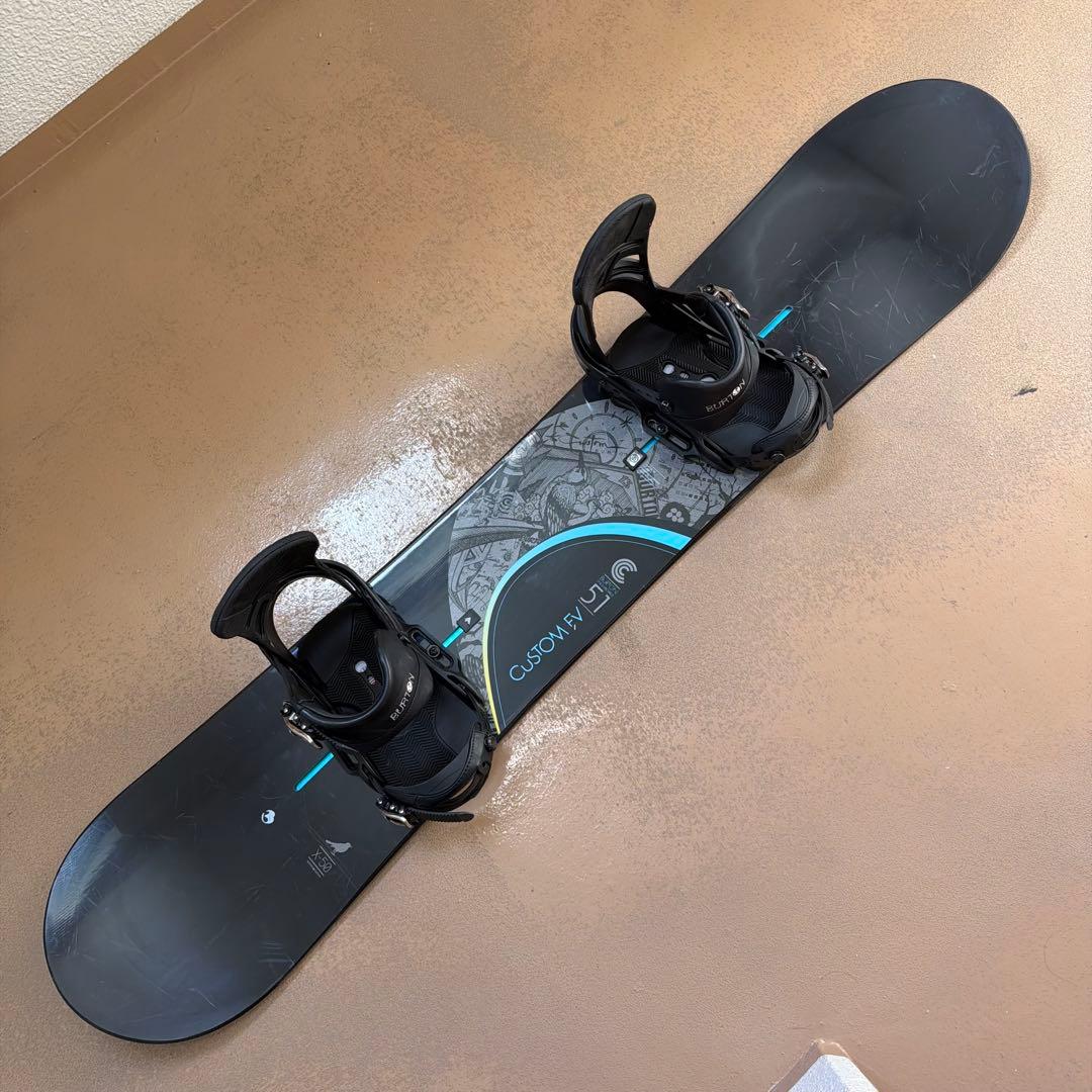 大人気万能ボード！ BURTON CUSTOM FV 151 ダブルキャンバー！