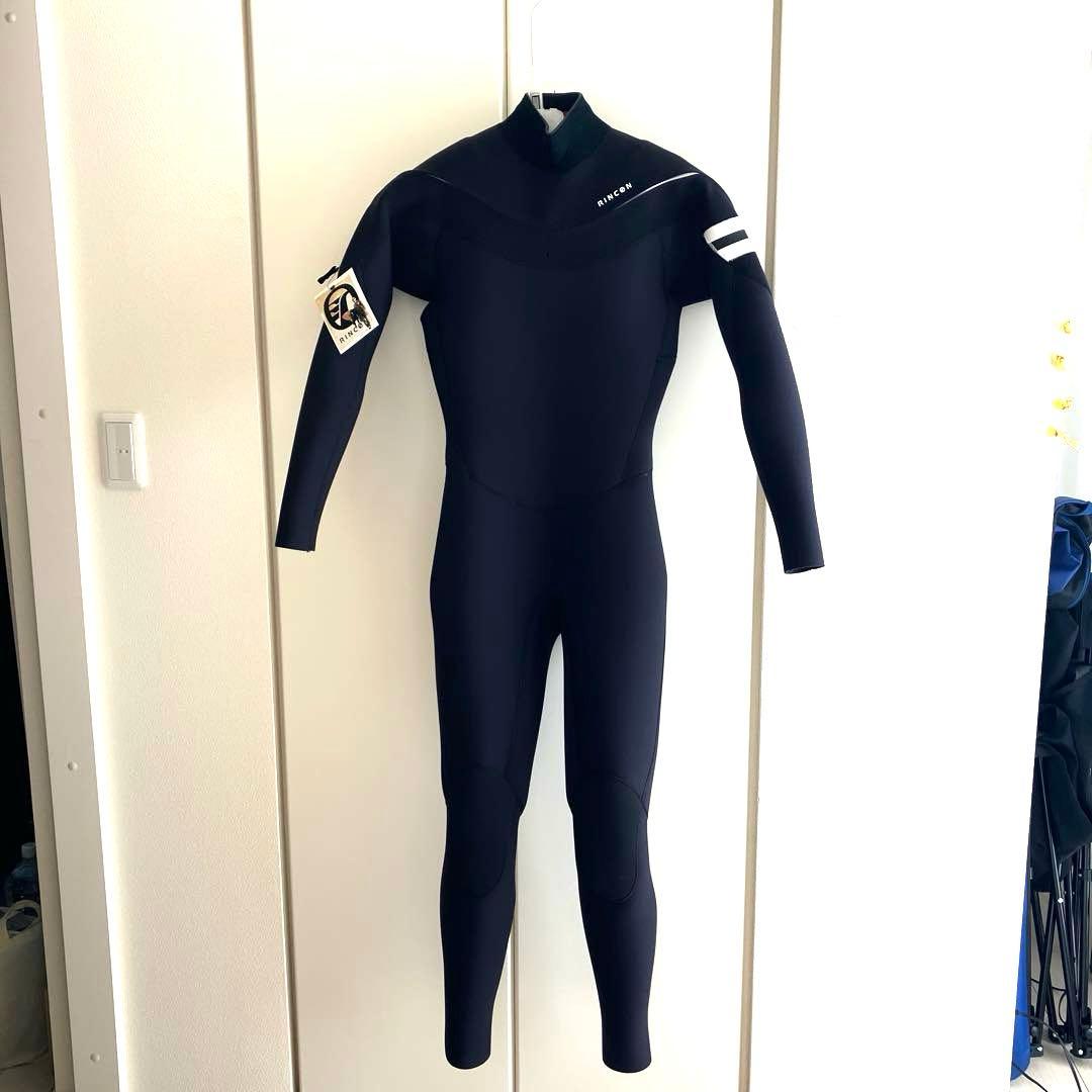 L 新品　Rincon 3mm ジャージフルスーツ　リンコン　ウェットスーツ　黒
