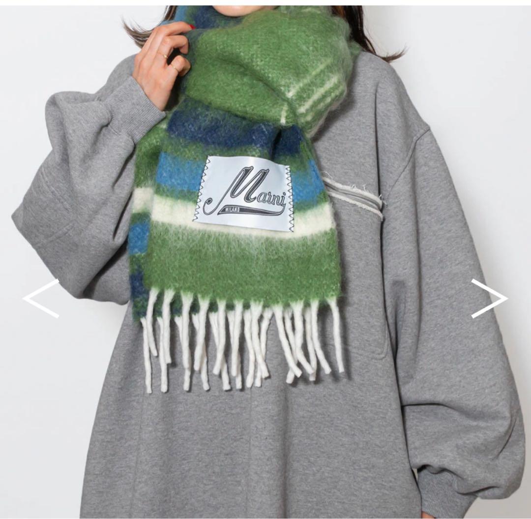 marni モヘアマフラー
