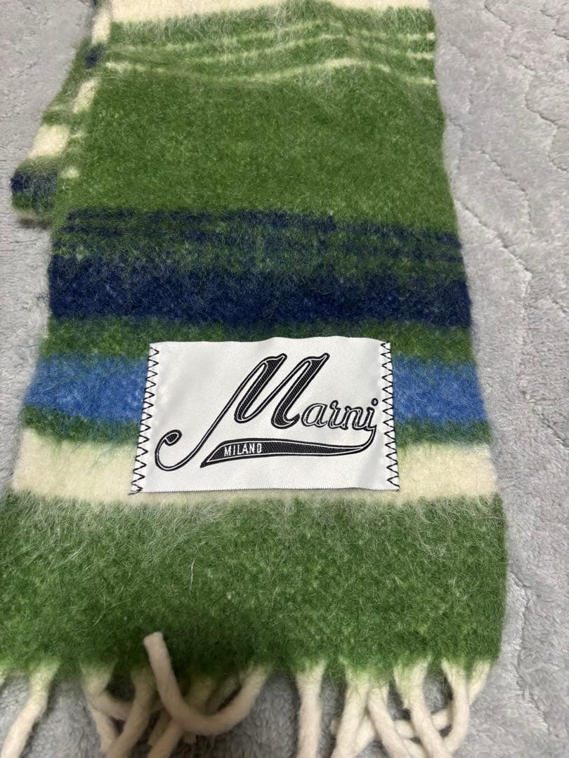 marni モヘアマフラー
