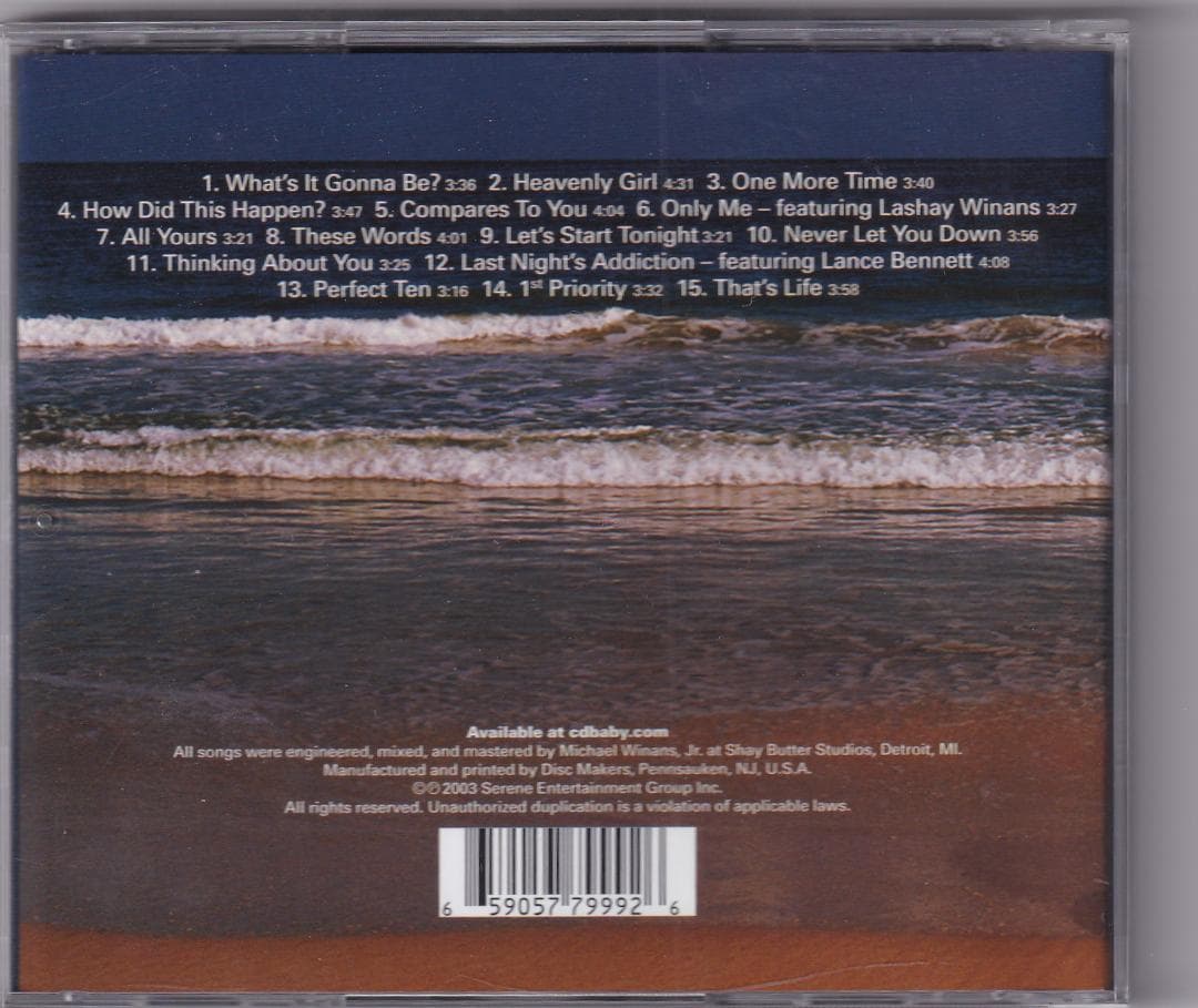 【R&B】Mike Winans Only Me