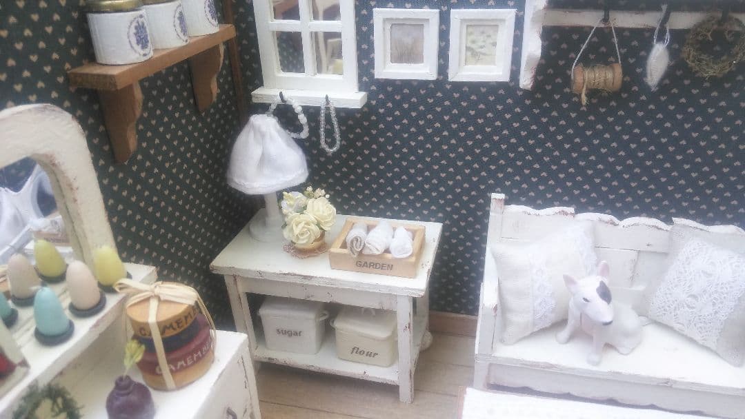 カントリー　ドールハウス　ミニチュアハウス