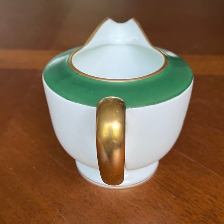 【ビンテージ】大倉陶園★柊ヒイラギ★ミルクジャグ