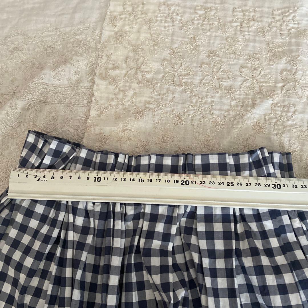 美品　トリココムデギャルソン チェック　スカート