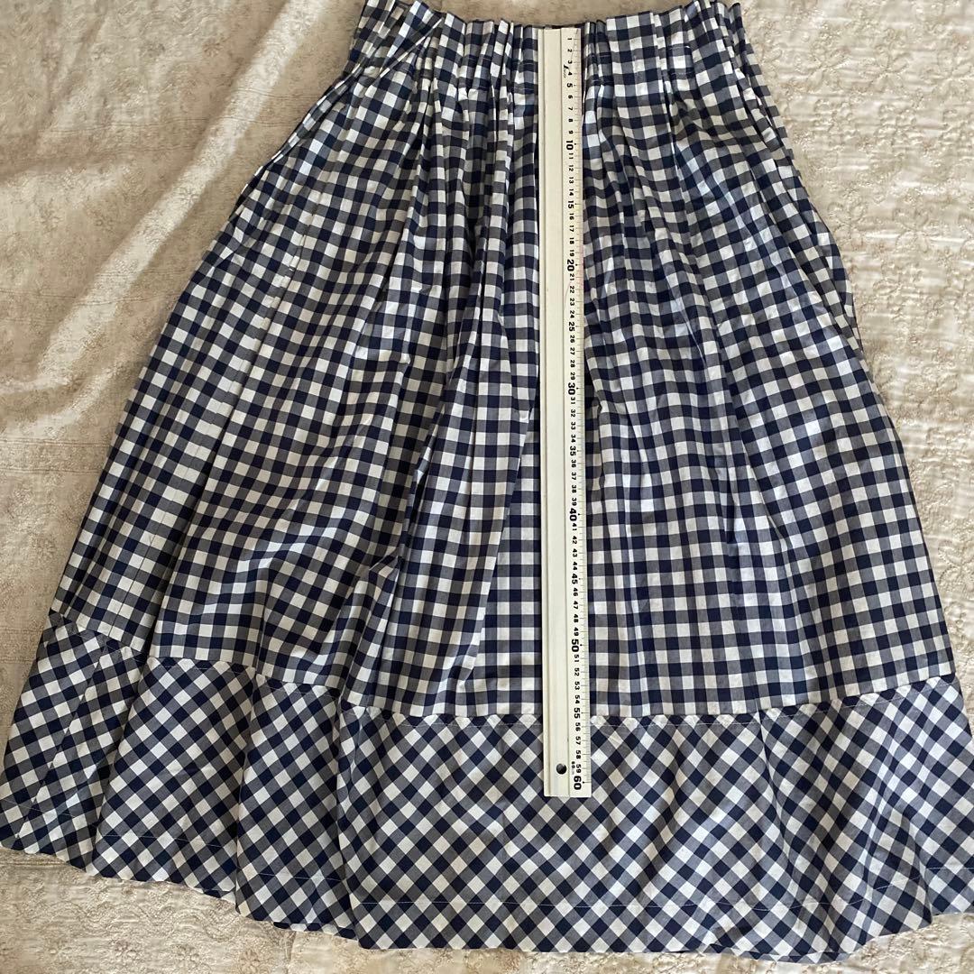 美品　トリココムデギャルソン チェック　スカート