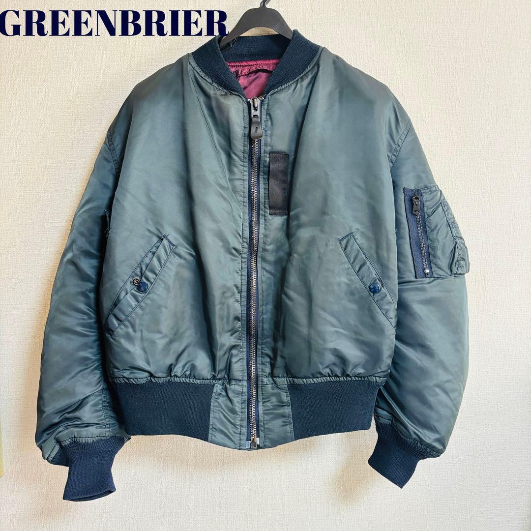 MA-1 GREENBRIER社製　Made in USA フライトジャケット