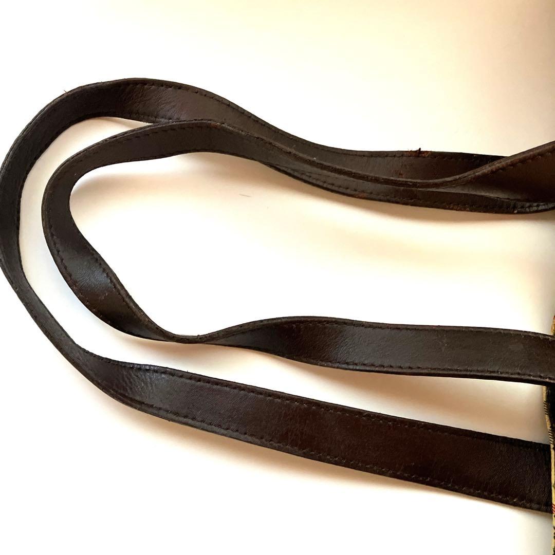 【廃盤品】バーバリー ノバチェック シャドーホース PVC トートバッグ