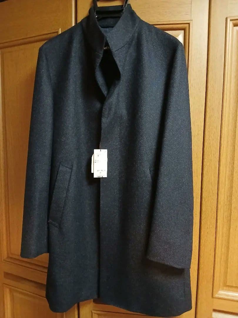 PaulStuart カシミヤ混スタンドカラーコート（現行品）新品未使用タグ付き