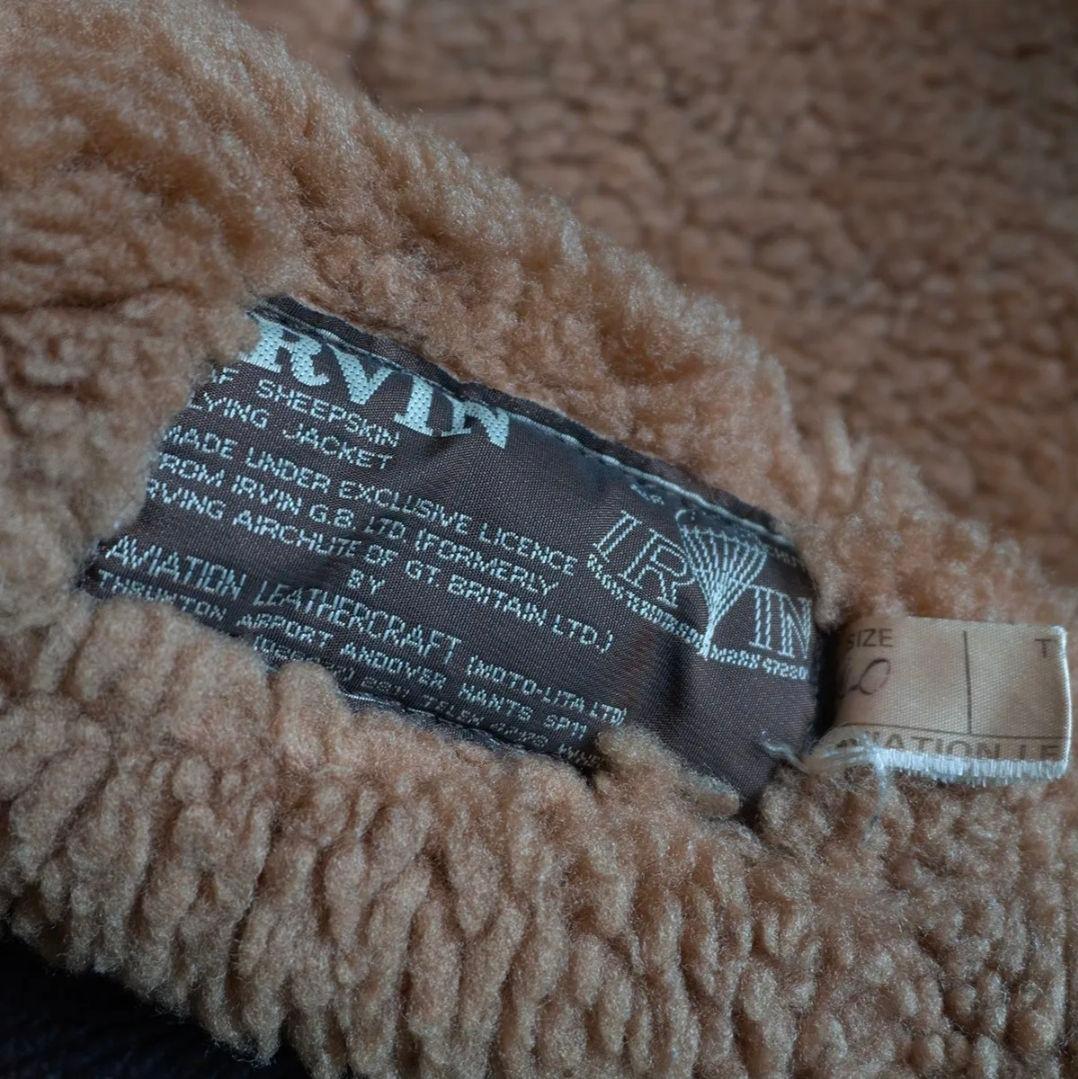 【希少】英国空軍AVIATION LEATHER40 アーヴィン イングランド製