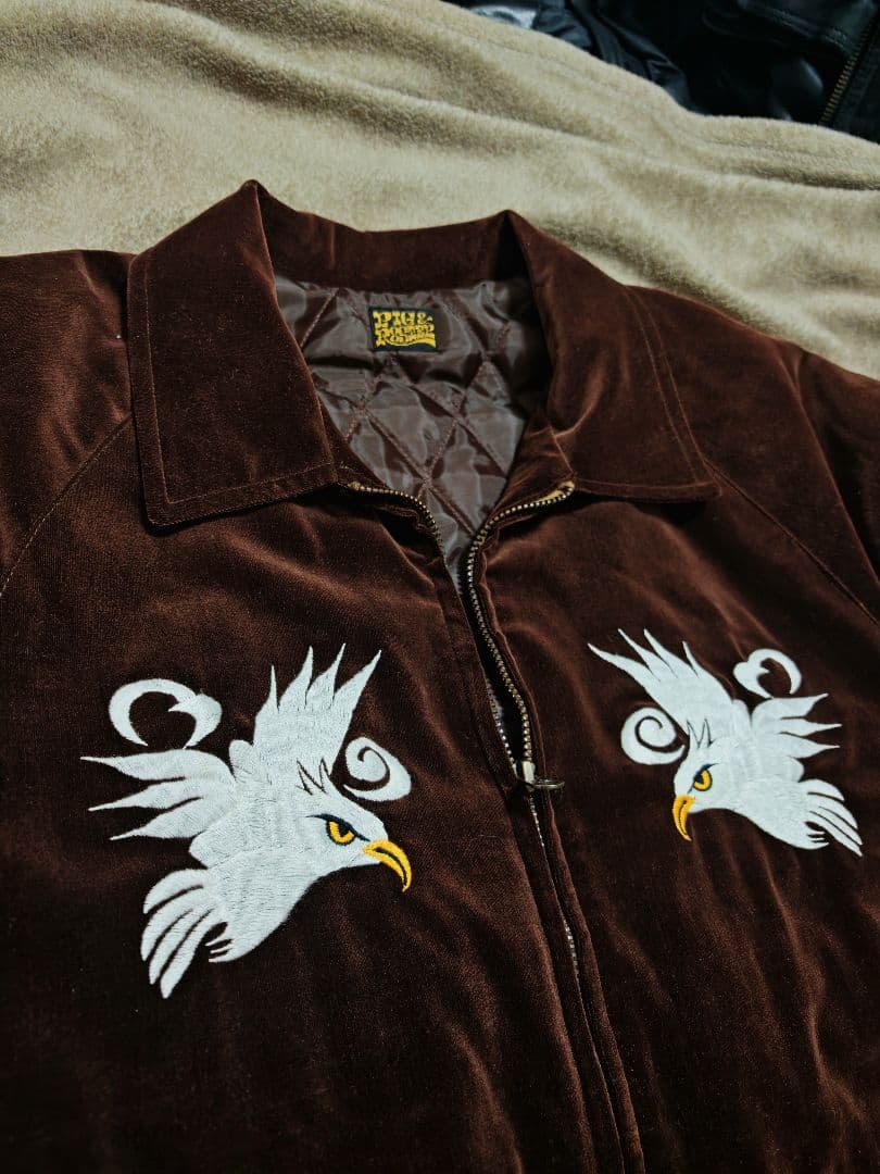 PIG ROOSTER 美品 別珍 虎ワシ スカジャン vintage