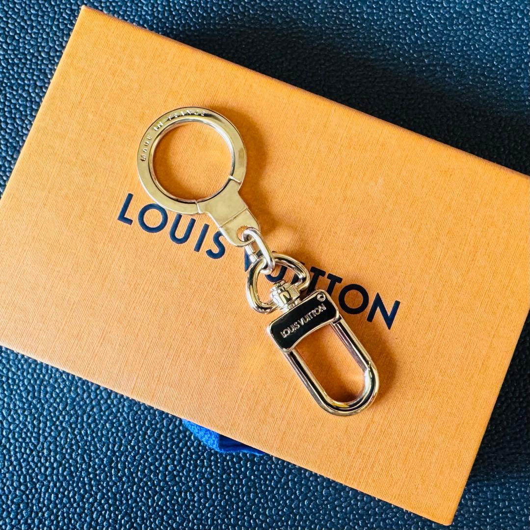 LOUIS VUITTON ゴールド アノクレ キーホルダー キーリング 極美品