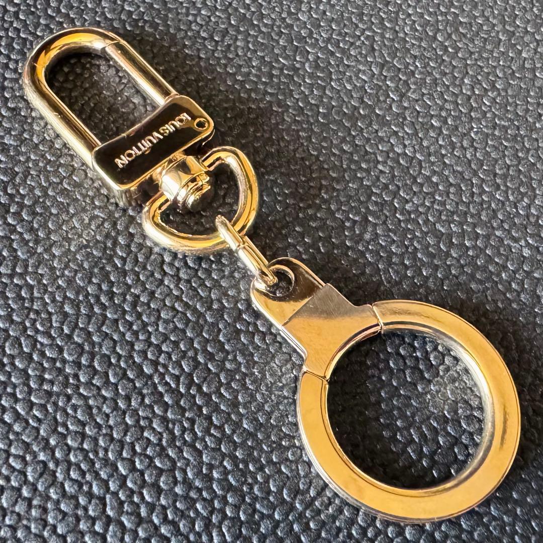 LOUIS VUITTON ゴールド アノクレ キーホルダー キーリング 極美品