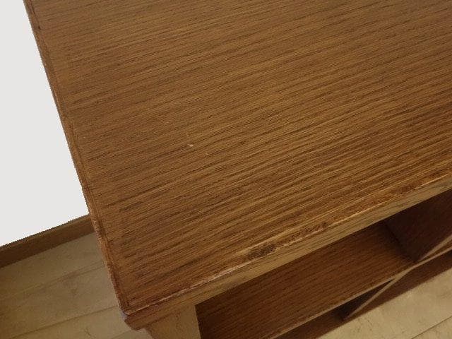 勇峰工芸（新）　雅　すき棚Ｄ　楢（ナラ）材　北海道手作り家具