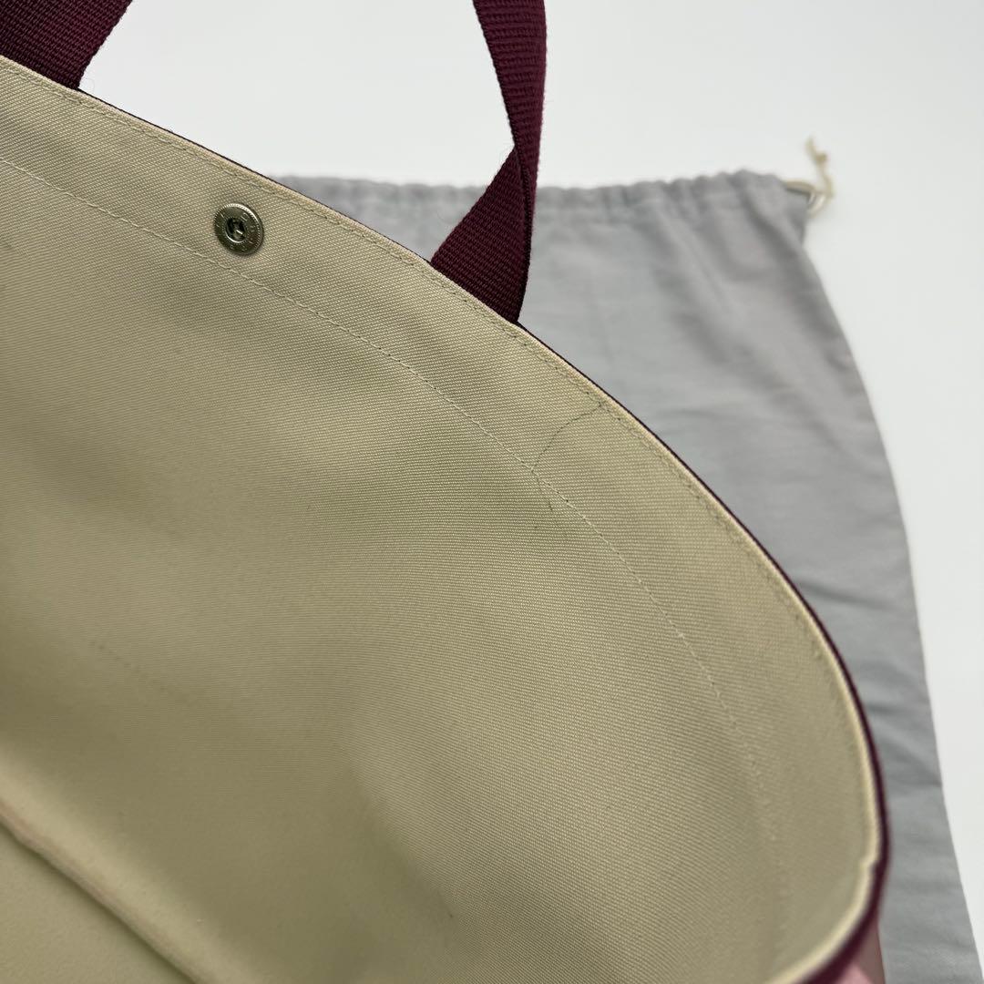 エルベシャプリエ 705GP コーテッドキャンバス スクエアトートバッグ