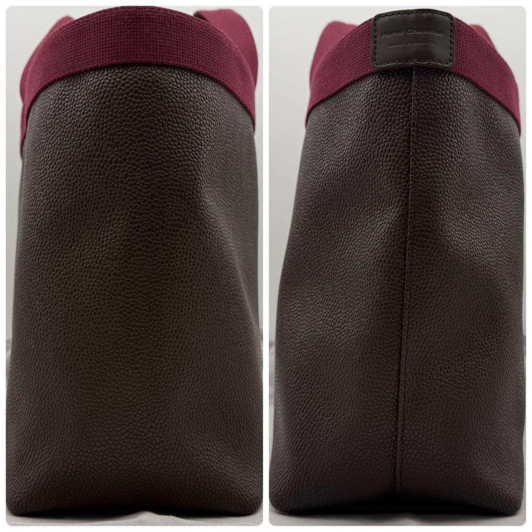 エルベシャプリエ 705GP コーテッドキャンバス スクエアトートバッグ