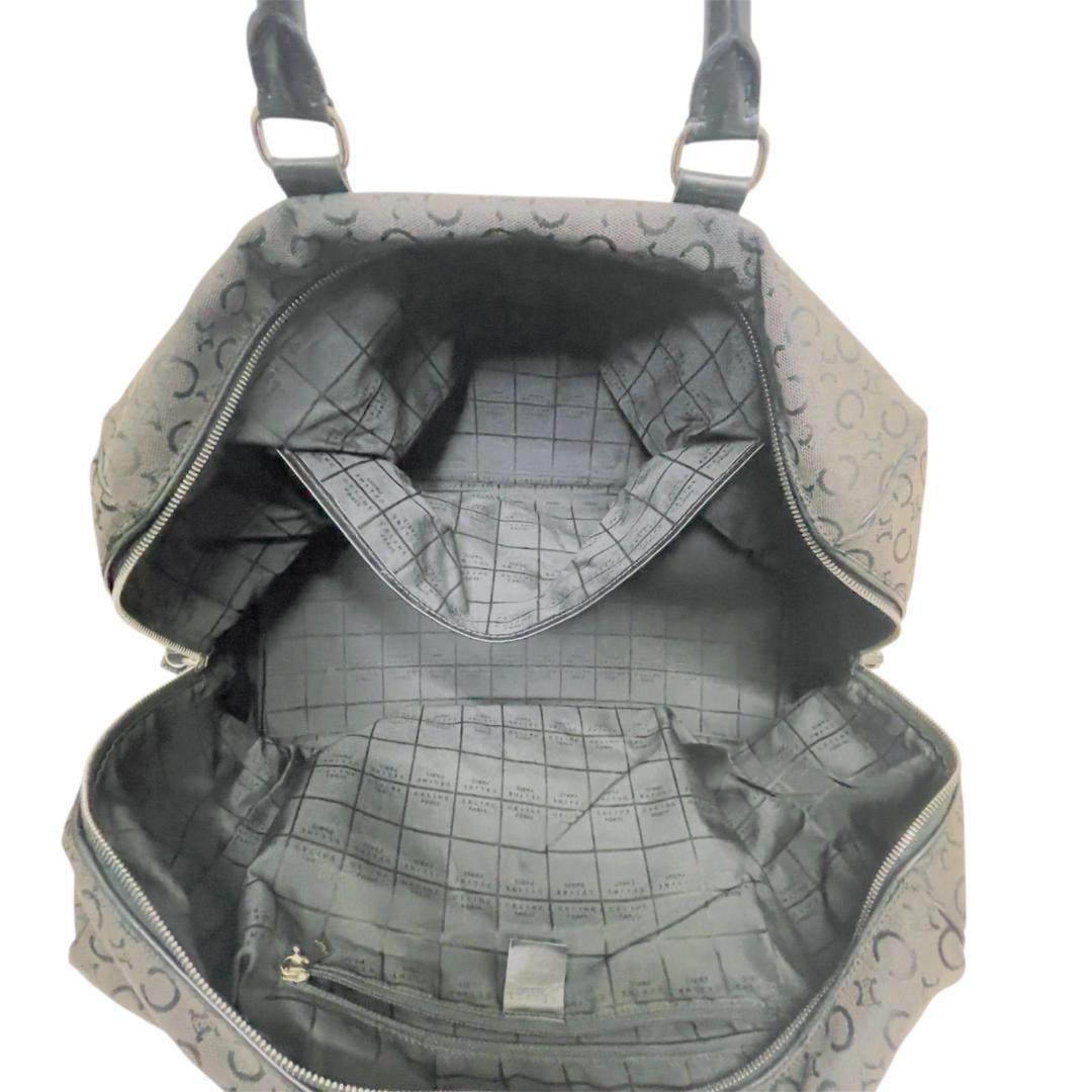 セリーヌ ボストンバッグ キャンバス ブラック トラベルバッグ 旅行鞄