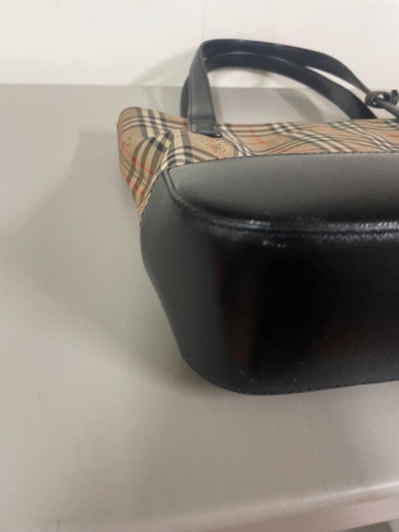 ❷美品 バーバリー バッグ チェック柄 大人気シリーズ