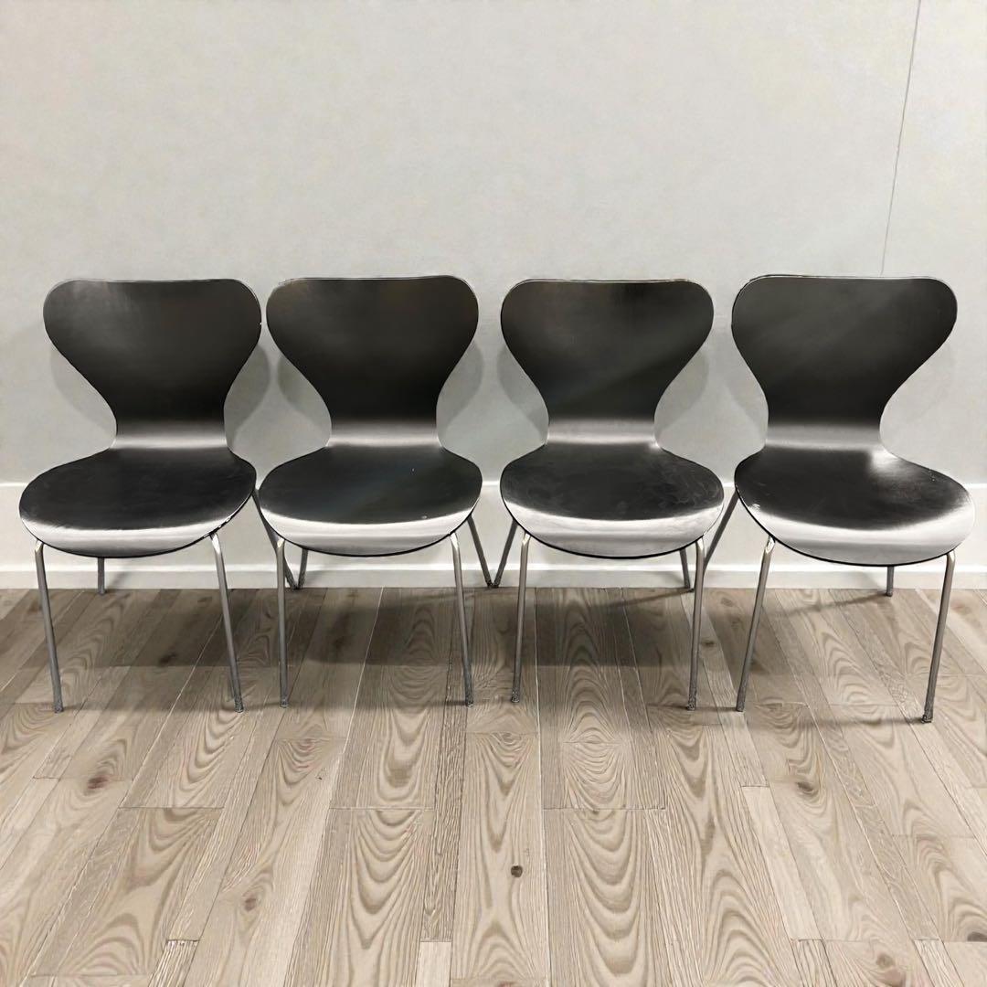 良品✨フリッツハンセン セブンチェア リプロダクト ダイニングチェア 4脚 ③