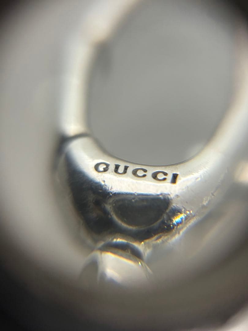 超美品　オールドグッチ　GUCCI ヘビー　リンクチェーン　ブレスレット