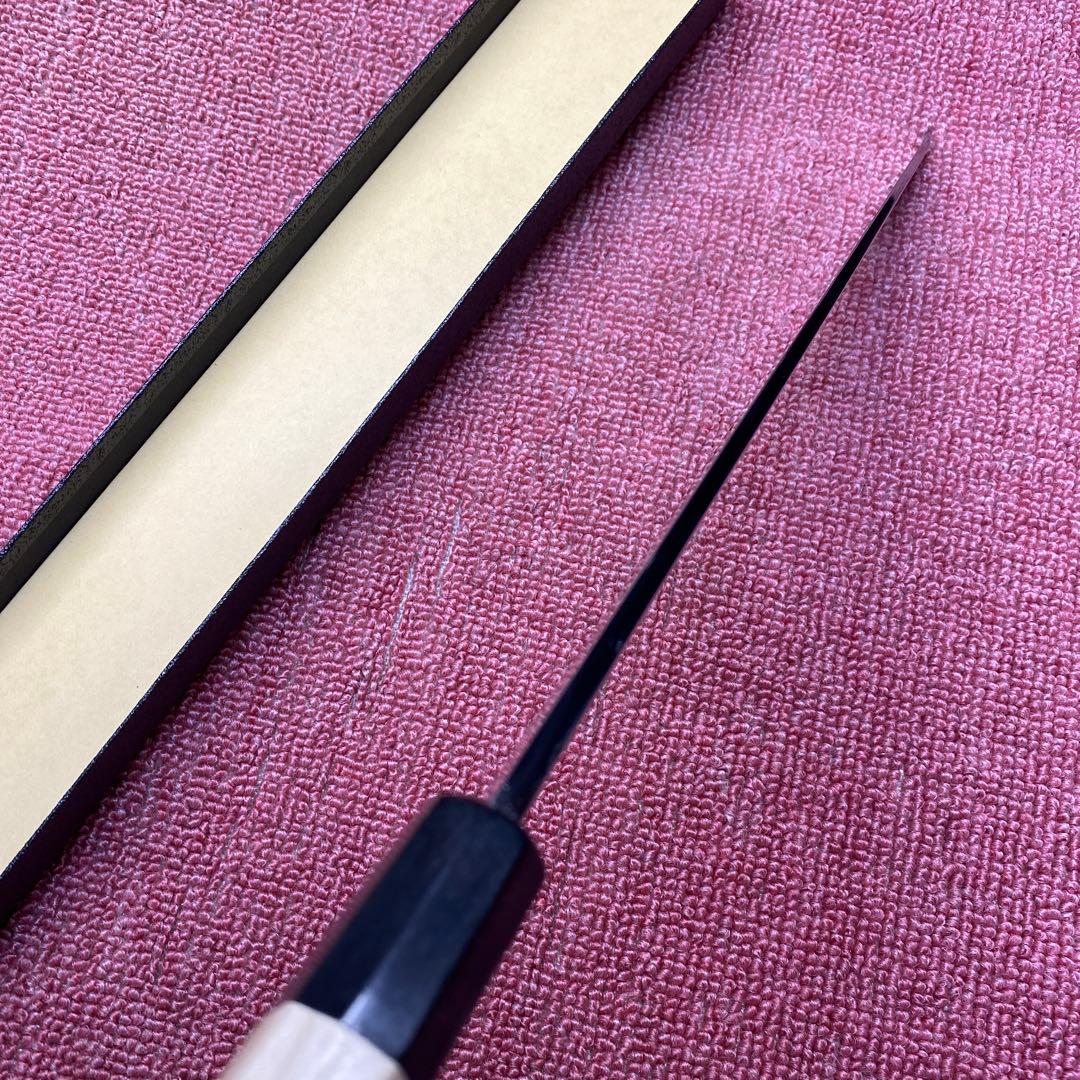 青二鋼　柳刃包丁　300㎜ 尺0寸