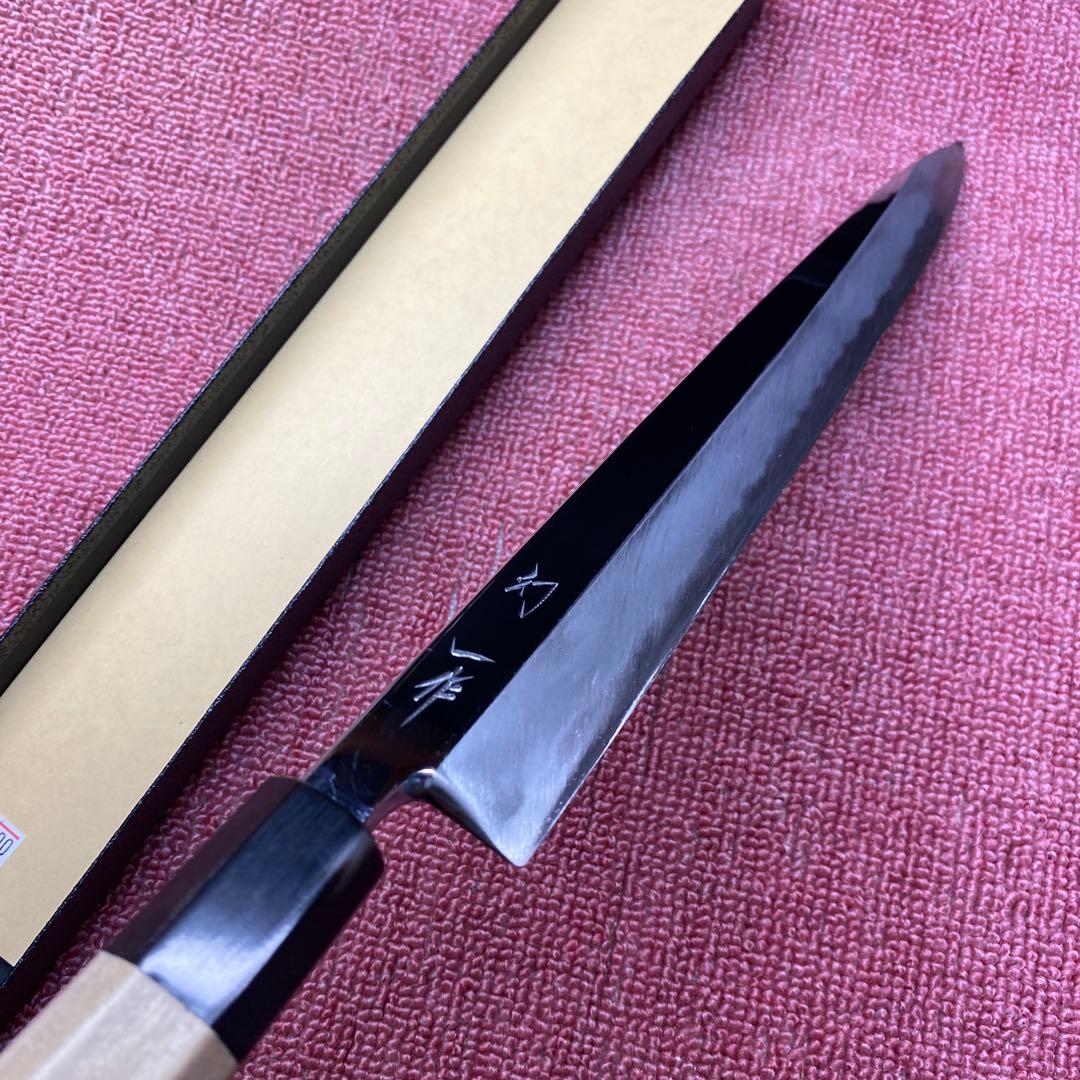 青二鋼　柳刃包丁　300㎜ 尺0寸