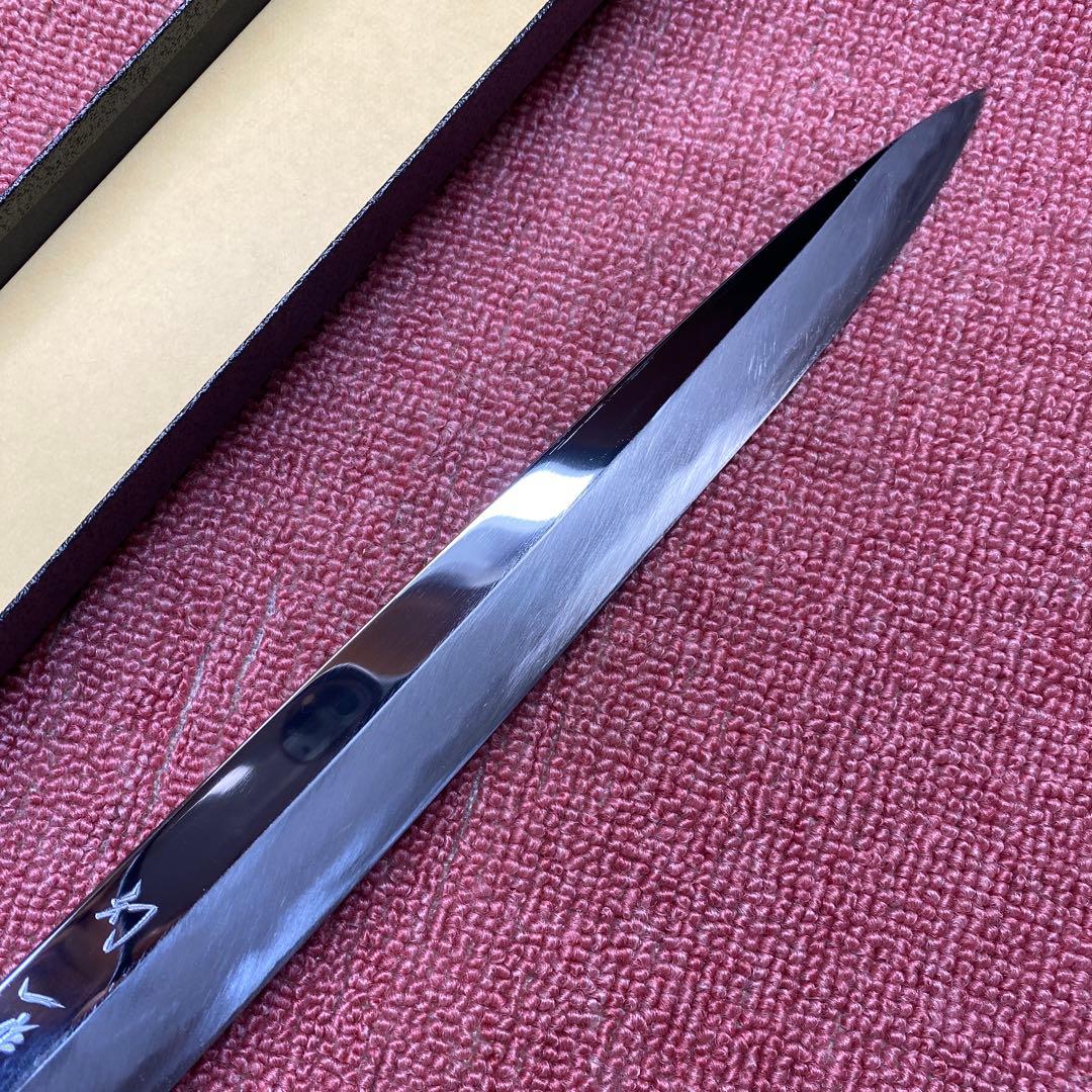 青二鋼　柳刃包丁　300㎜ 尺0寸