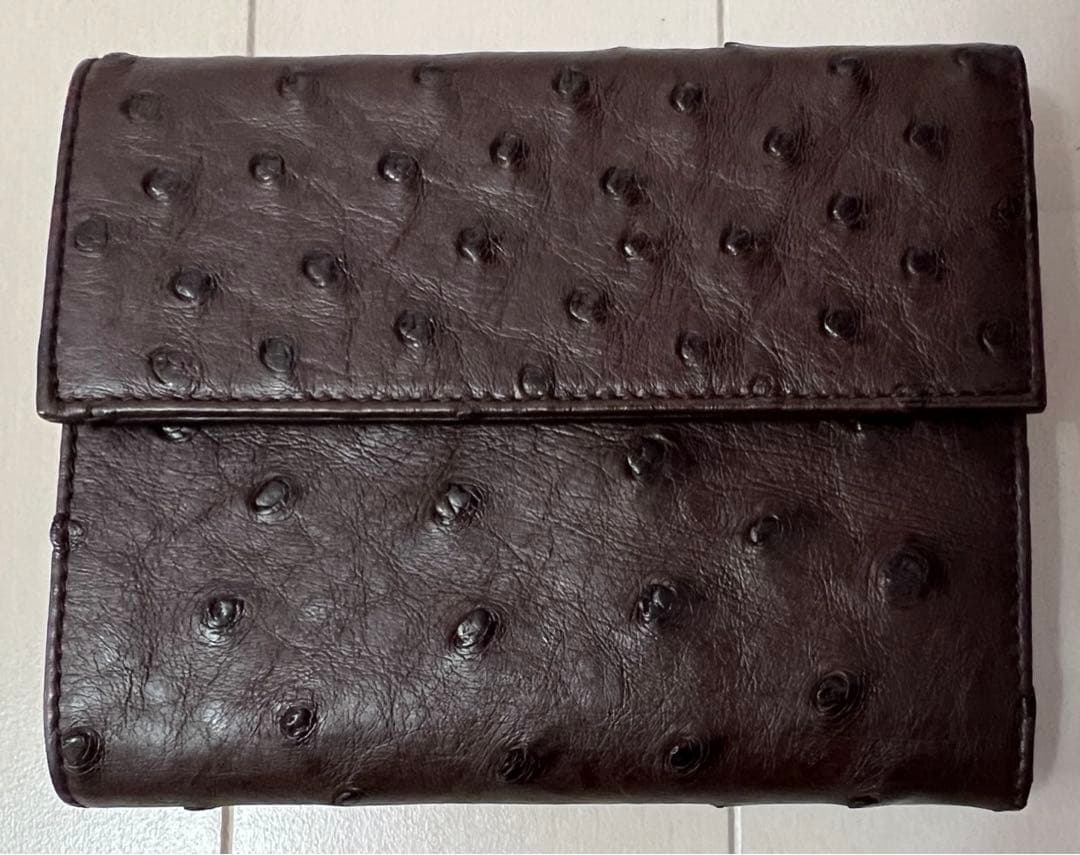 《新品未使用》PRADA オーストリッチ 財布　男女兼用