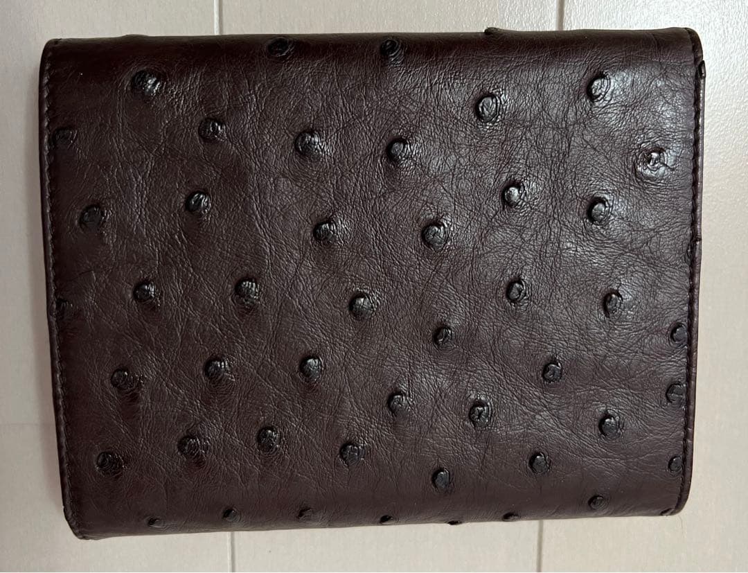 《新品未使用》PRADA オーストリッチ 財布　男女兼用