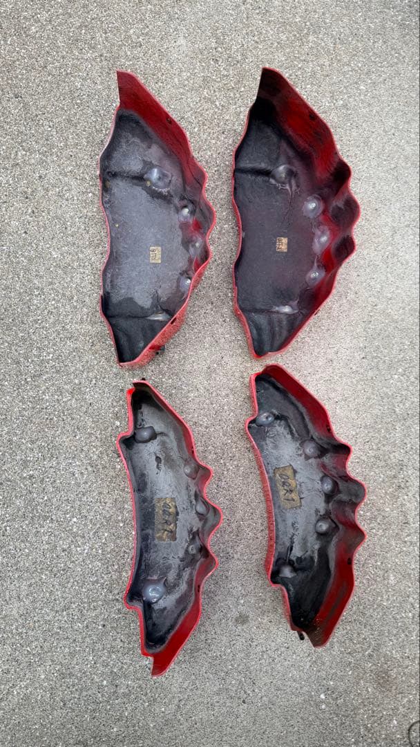 FUGA ブレーキキャリパー レッド 4個セット　ウェーバースポーツ