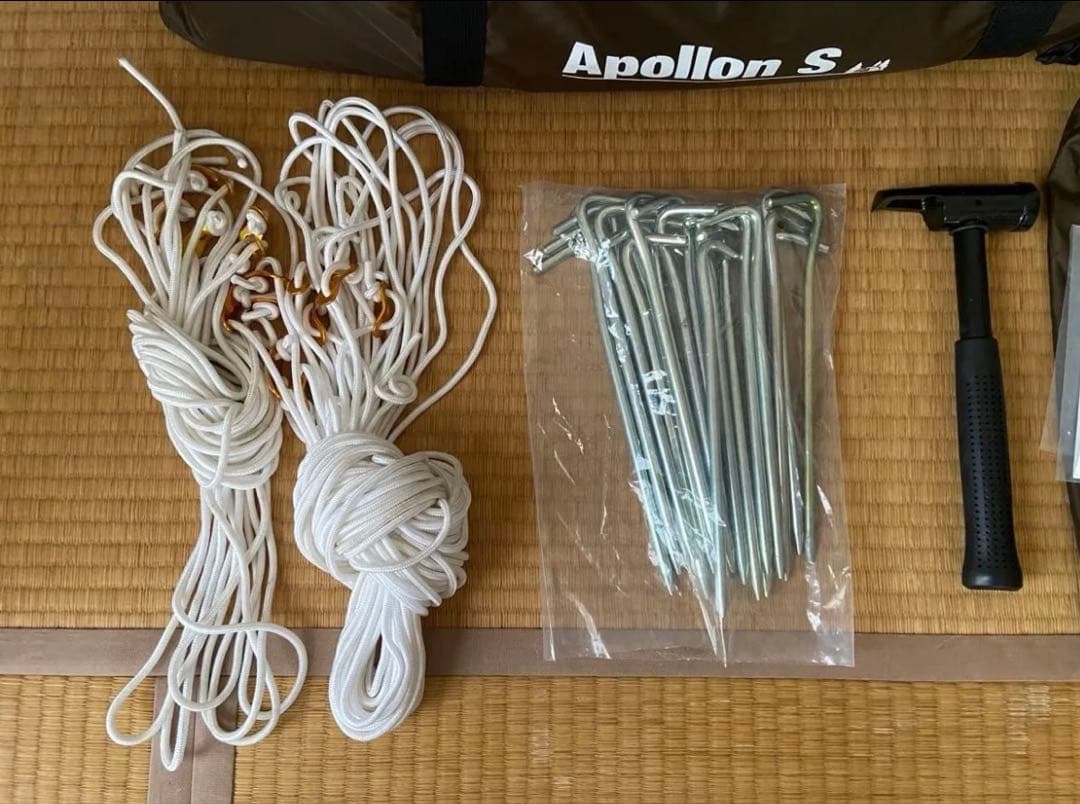 Apollon S キャンプテント ベージュ