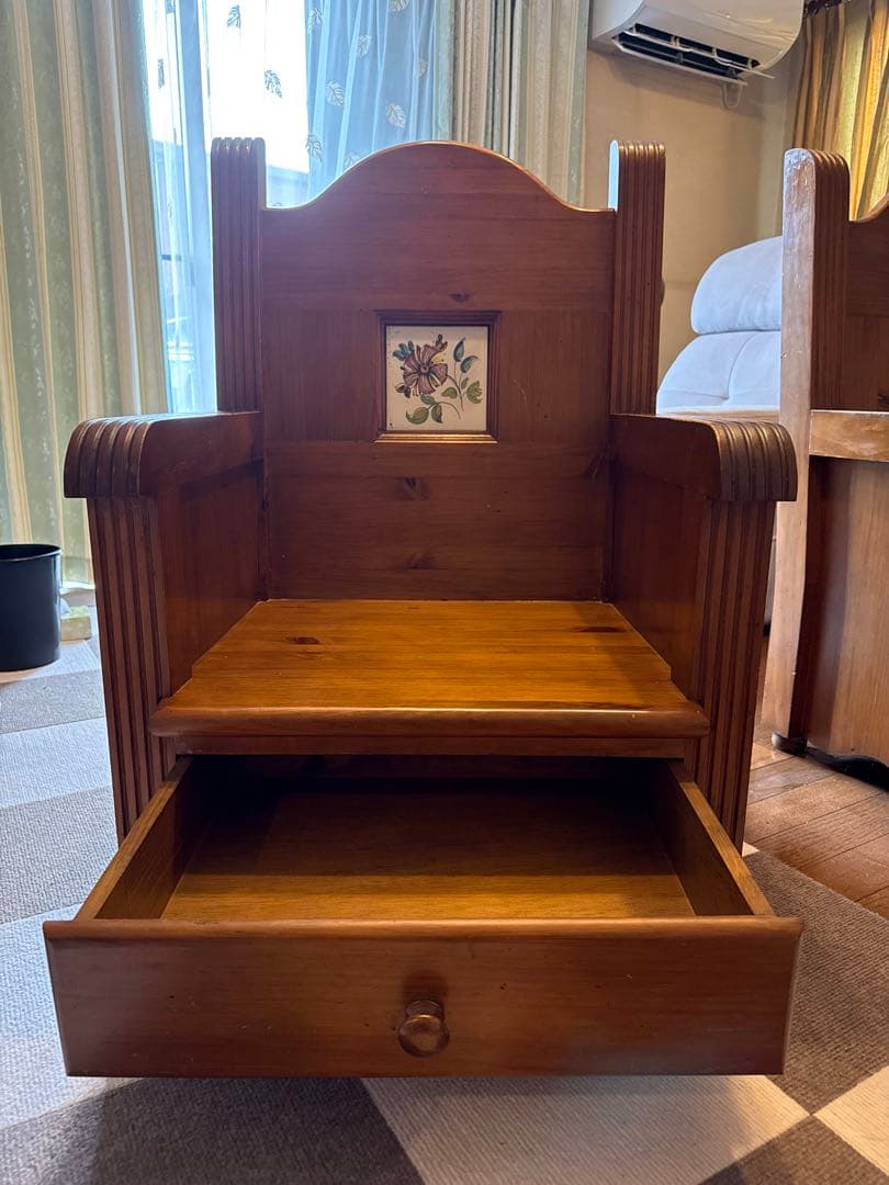 【希少】 ACTUS アクタス バレンシア 椅子 収納付 スペイン製　カントリー