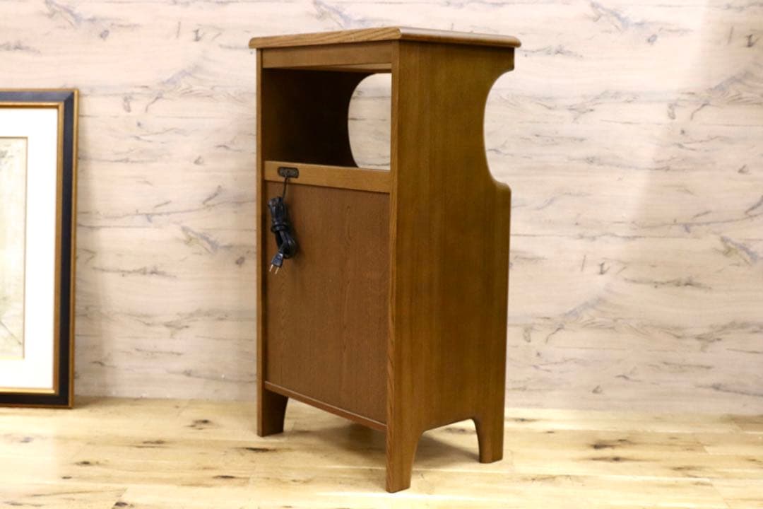 GMHK77○karimoku / カリモク 電話台 FAX台 リビング収納