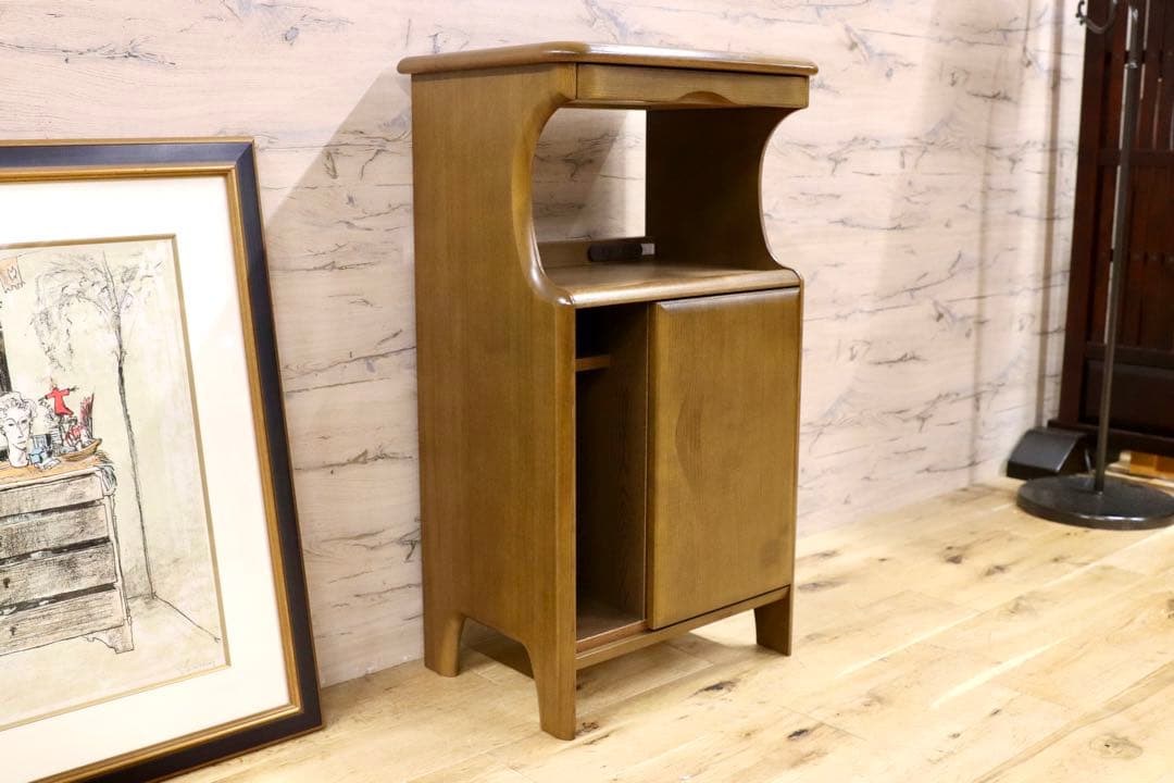 GMHK77○karimoku / カリモク 電話台 FAX台 リビング収納