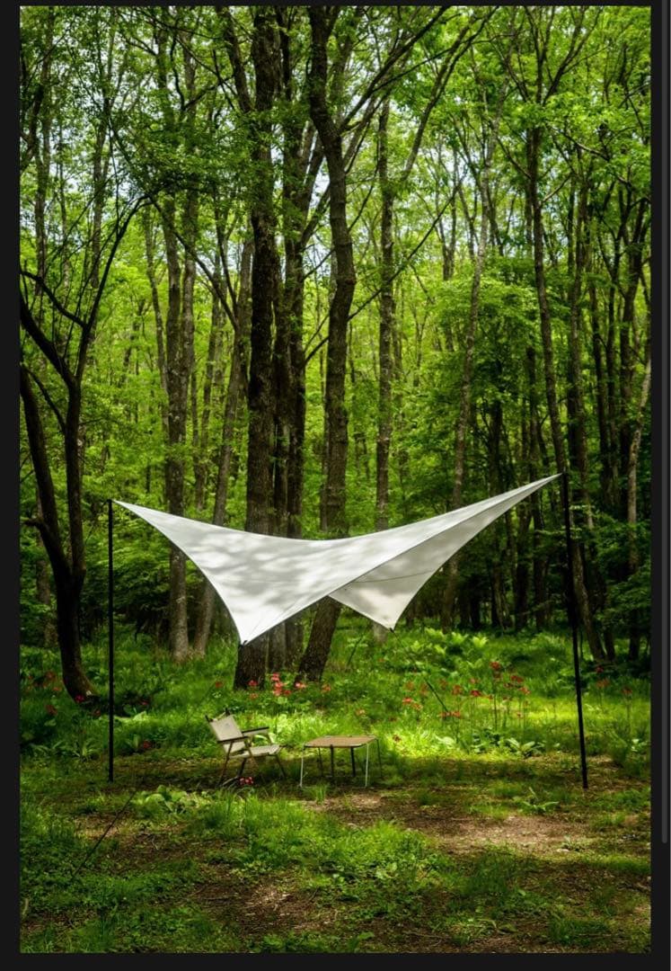 【新品未使用】teloタープ looks white