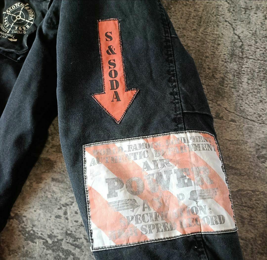 古着 90s SCOTCH&SODA 中綿 ファイアーマンブルゾン