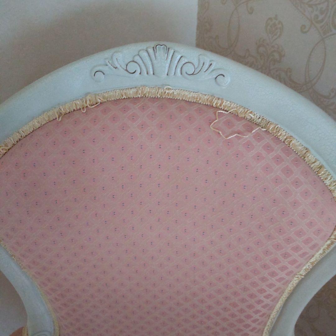 メリー クラシック ピンク プリンセスチェア 椅子