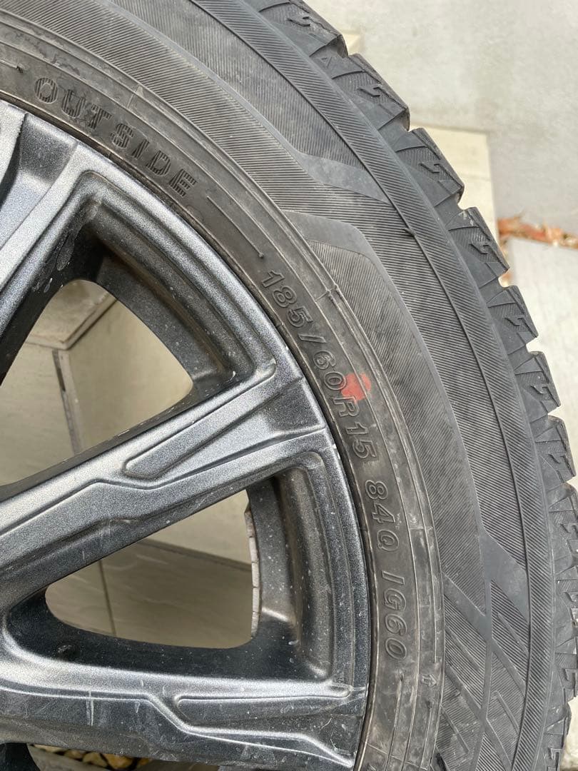 【さぼてん19】ヨコハマ iceGUARD iG60 185/60R15