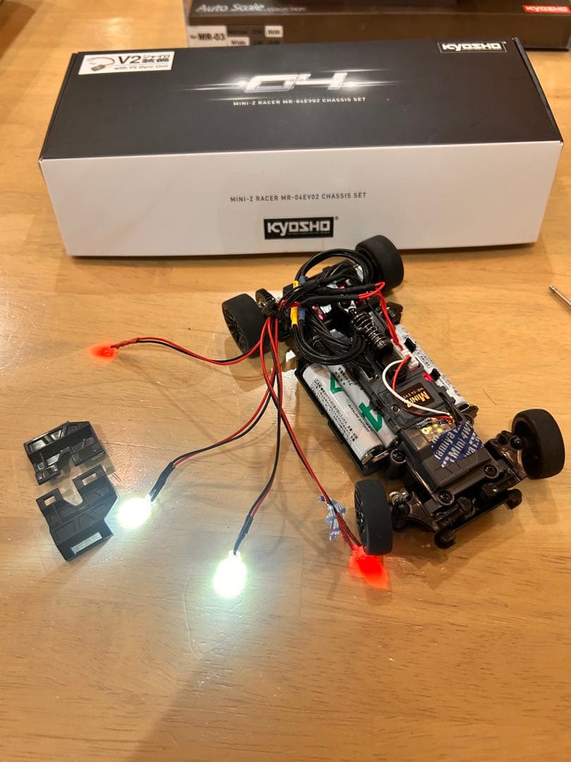 京商　mr-04evo2 ミニッツ Racer LED w-mm/8500kv