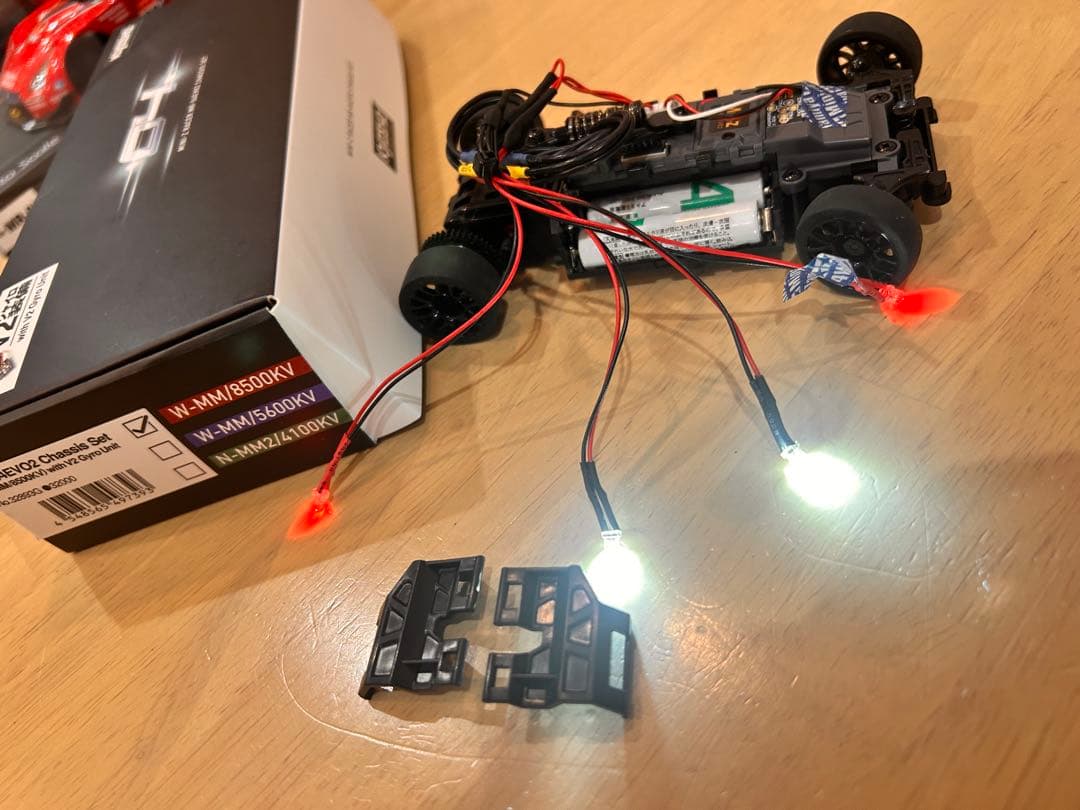 京商　mr-04evo2 ミニッツ Racer LED w-mm/8500kv