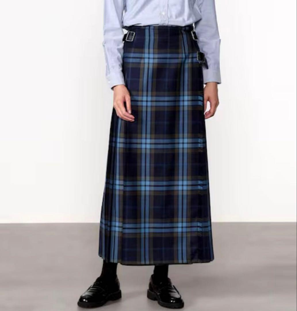 ★美品★ O'NEIL OF DUBLIN ウーステッドウール ロングキルト