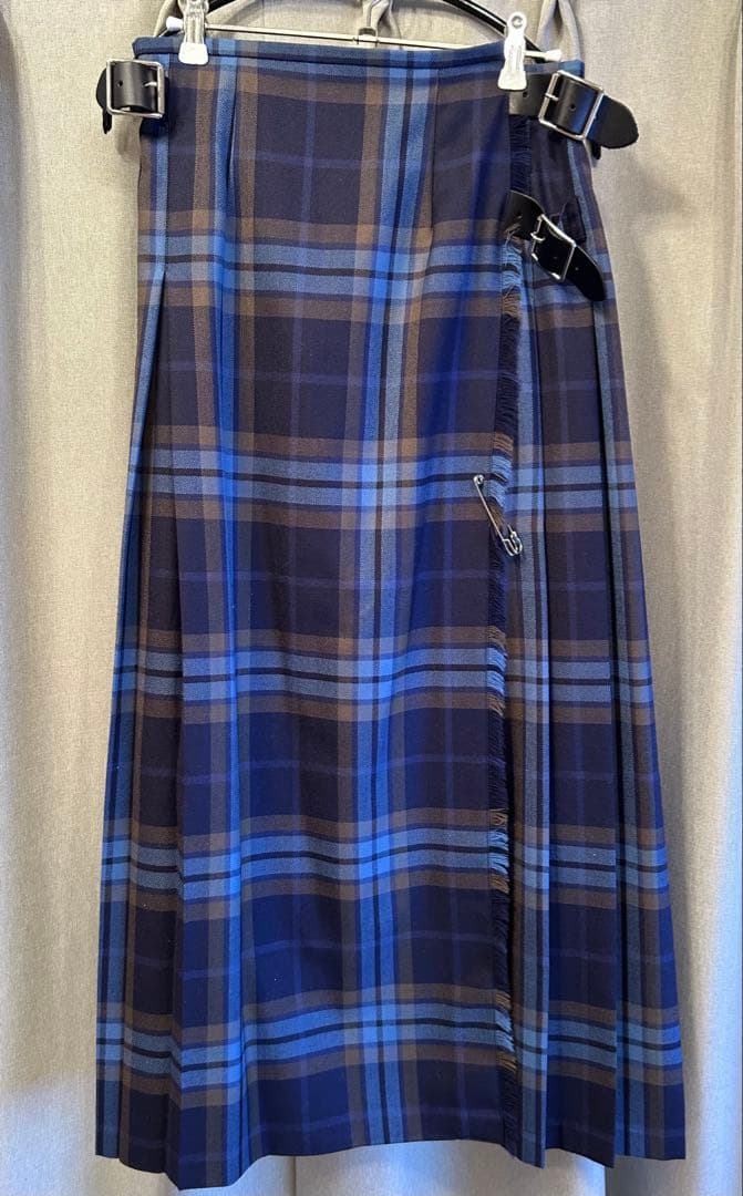 ★美品★ O'NEIL OF DUBLIN ウーステッドウール ロングキルト