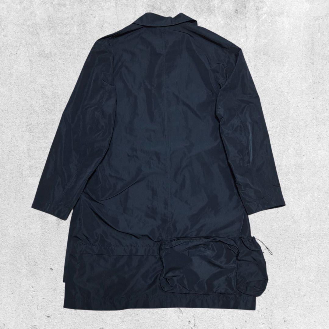 【新品】UNDERCOVER BSポケット付き ステンカラーコート ブラック 3