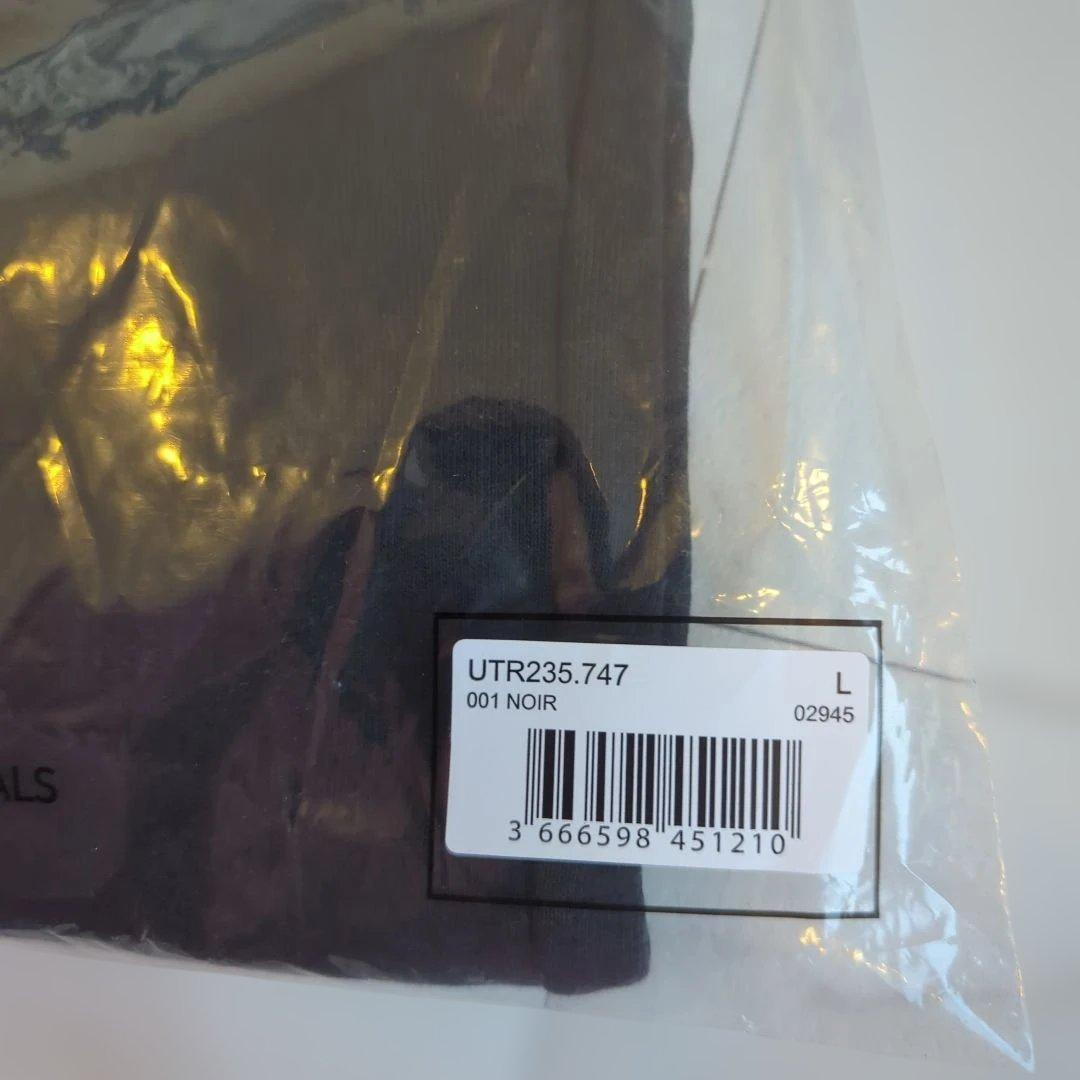 【新品】AMI PARIS アミパリス スウェットパンツ 黒 L ハート刺繍