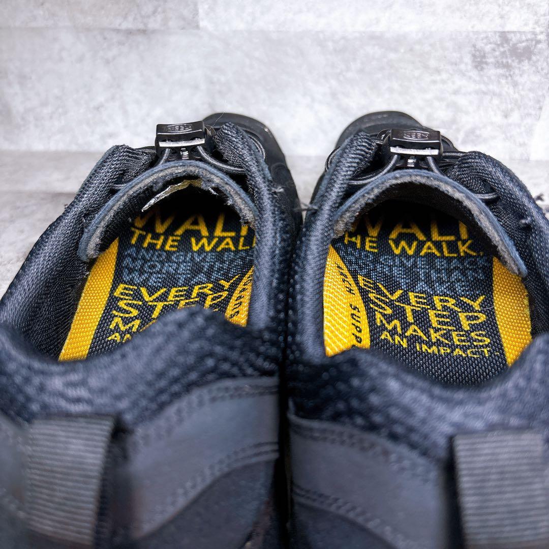 美品 キーン ジャスパー ロックスSP 26.5 オールブラック スニーカー