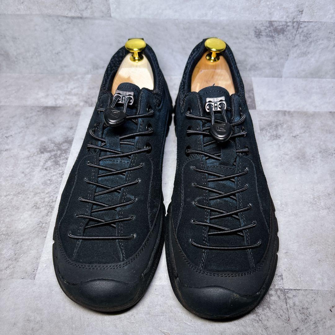 美品 キーン ジャスパー ロックスSP 26.5 オールブラック スニーカー