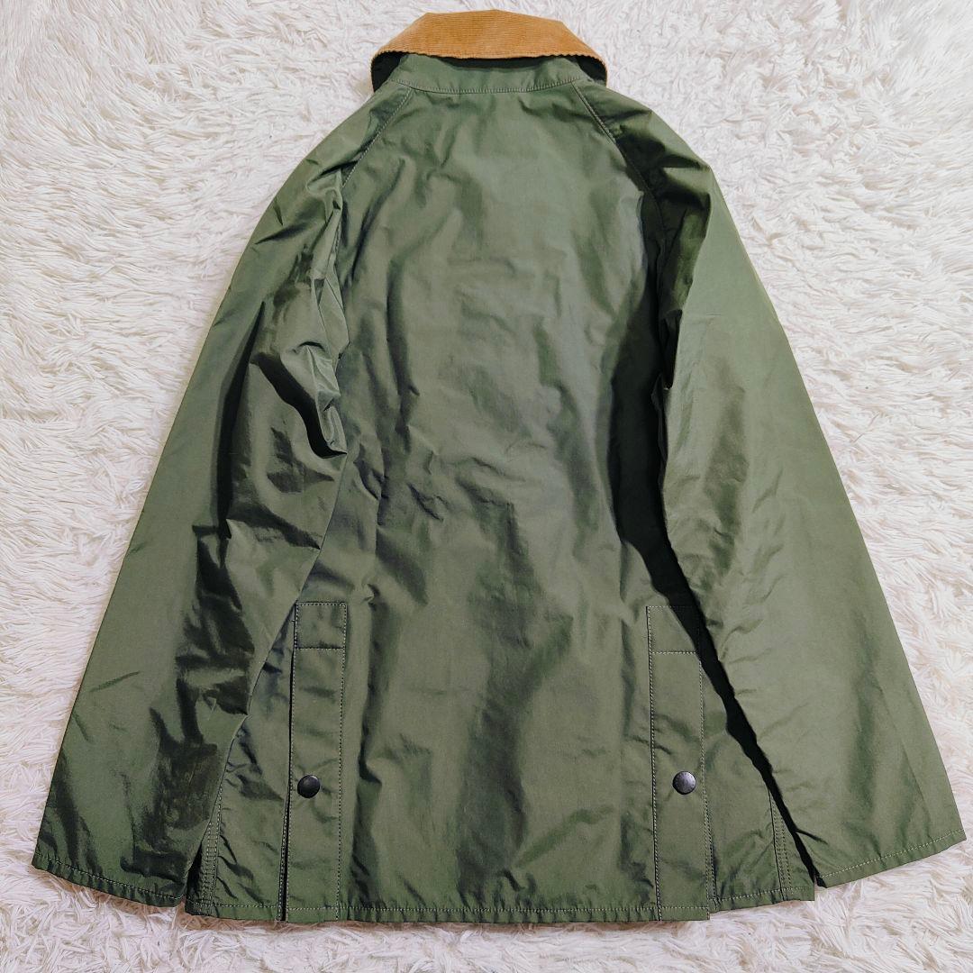 バブアーサウスシールド ビューフォート ナイロンコート 襟コーデュロイ