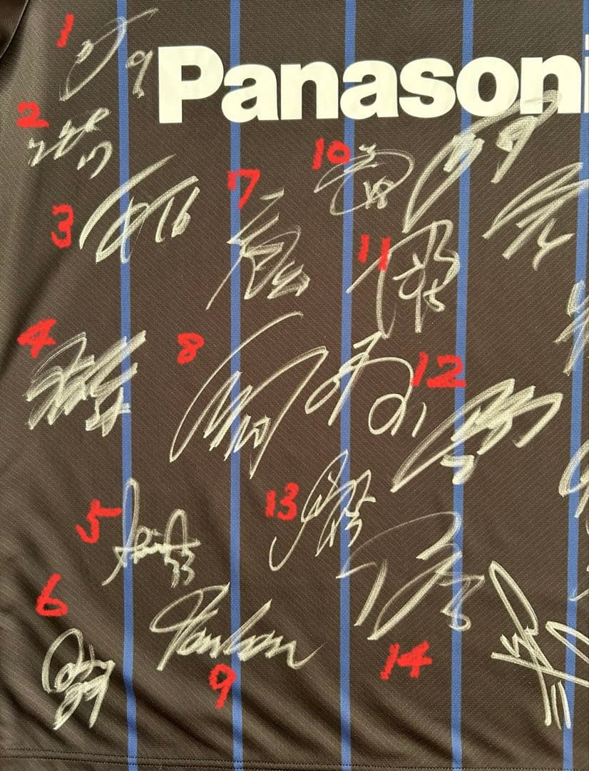 T*様 ガンバ大阪　2024レプリカユニフォーム　サイン付き