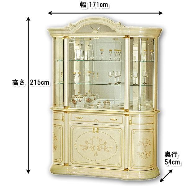 mimiイタリア製４Ｄキャビネット（4枚扉）フローレンス　サルタレッリ社